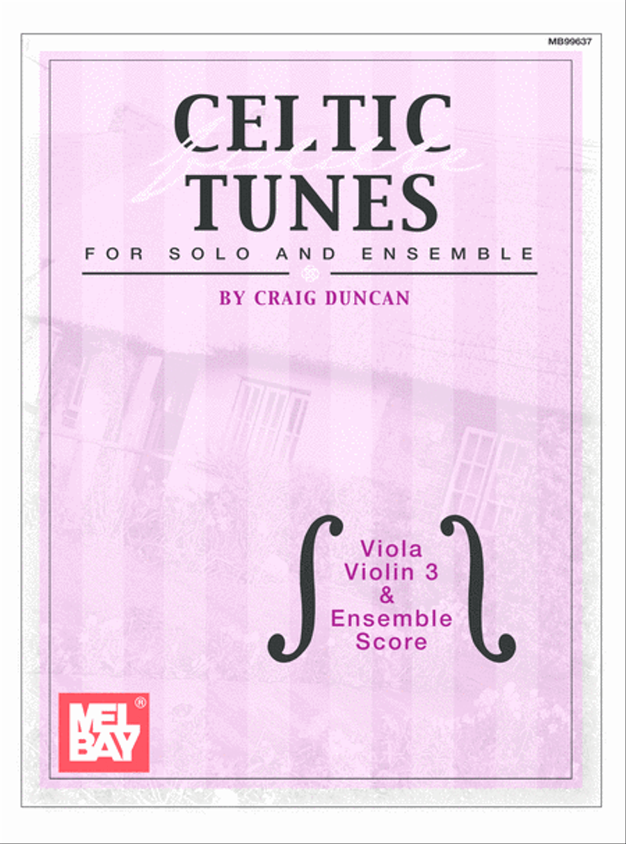 Celtic Fiddle Tunes for Solo and Ensemble - Viola, Violin 3 & Ensemble Score Violin scores gallery preview page 1