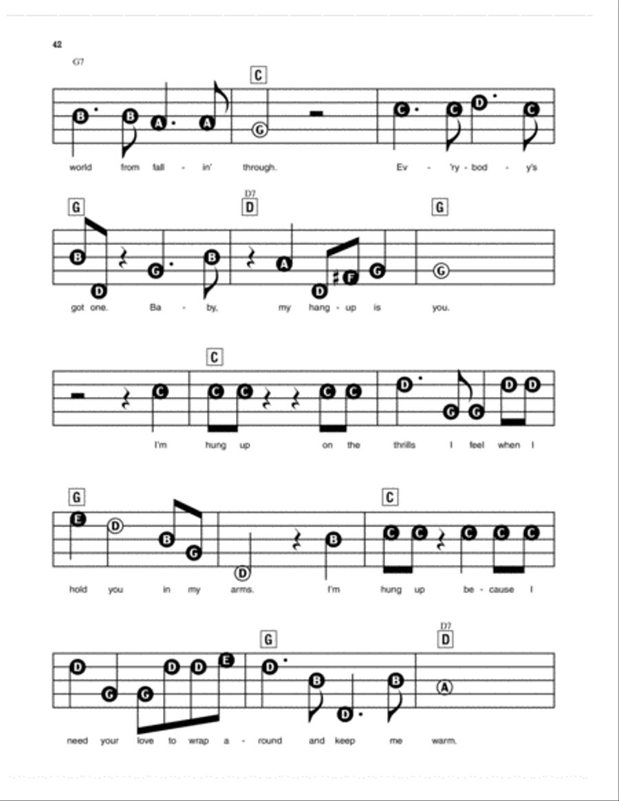 My Hang-Up Is You Electronic Keyboard scores gallery preview page 2