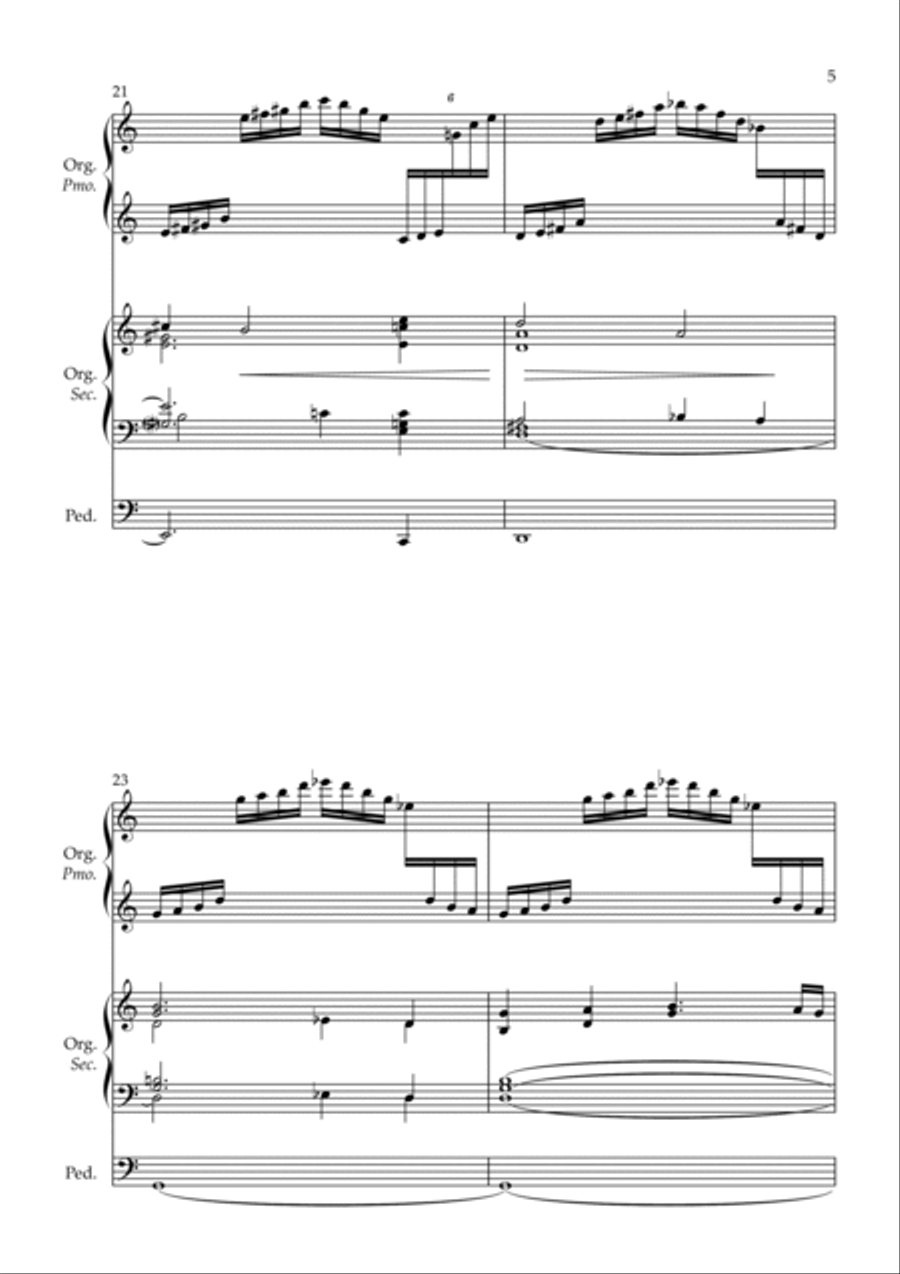 Star Trek(R) II - The Wrath Of Khan Organ Solo scores gallery preview page 5