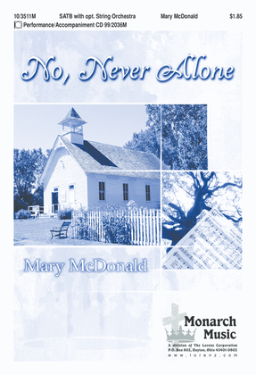 Book cover for No, Never Alone