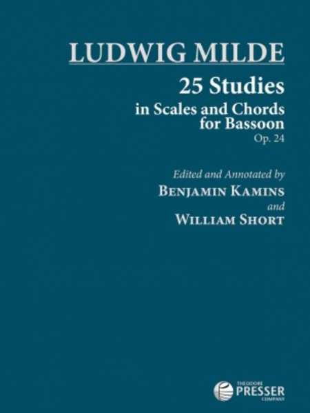25 Studies in Scales and Chords for Bassoon