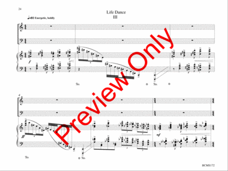 Journey Toward the Eternal Flame Bassoon scores gallery preview page 25