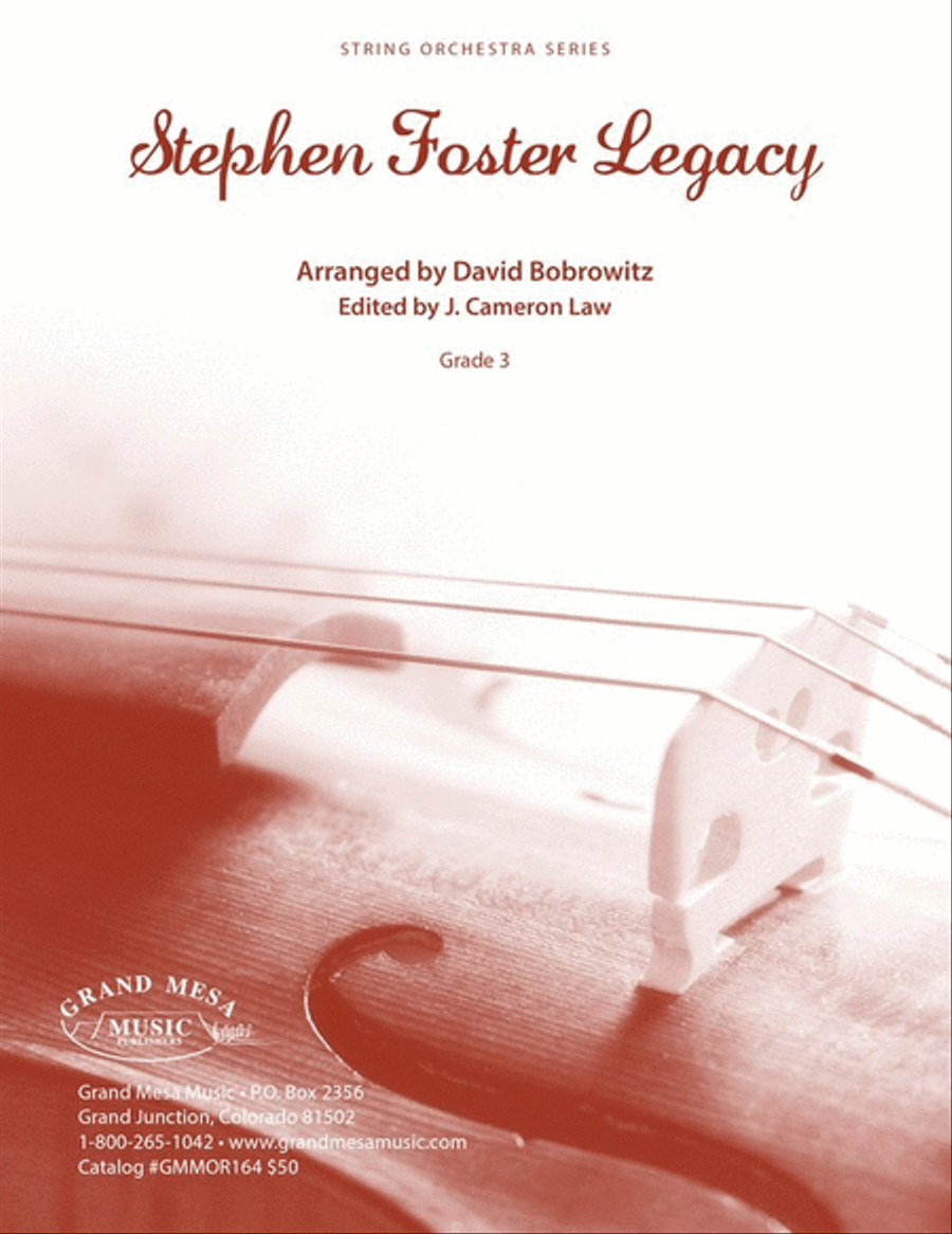 Stephen Foster Legacy So3 Sc/Pts String Orchestra scores gallery preview page 1