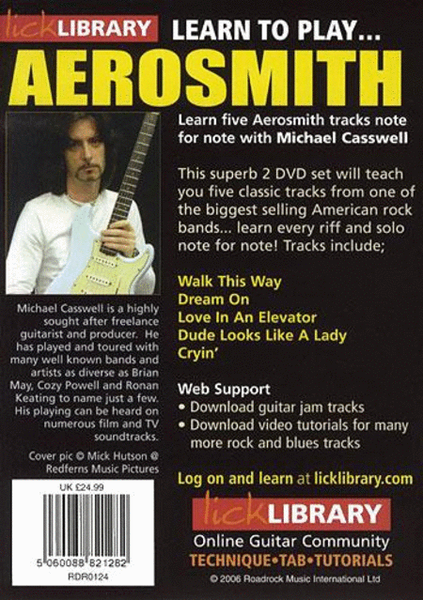 Learn To Play Aerosmith