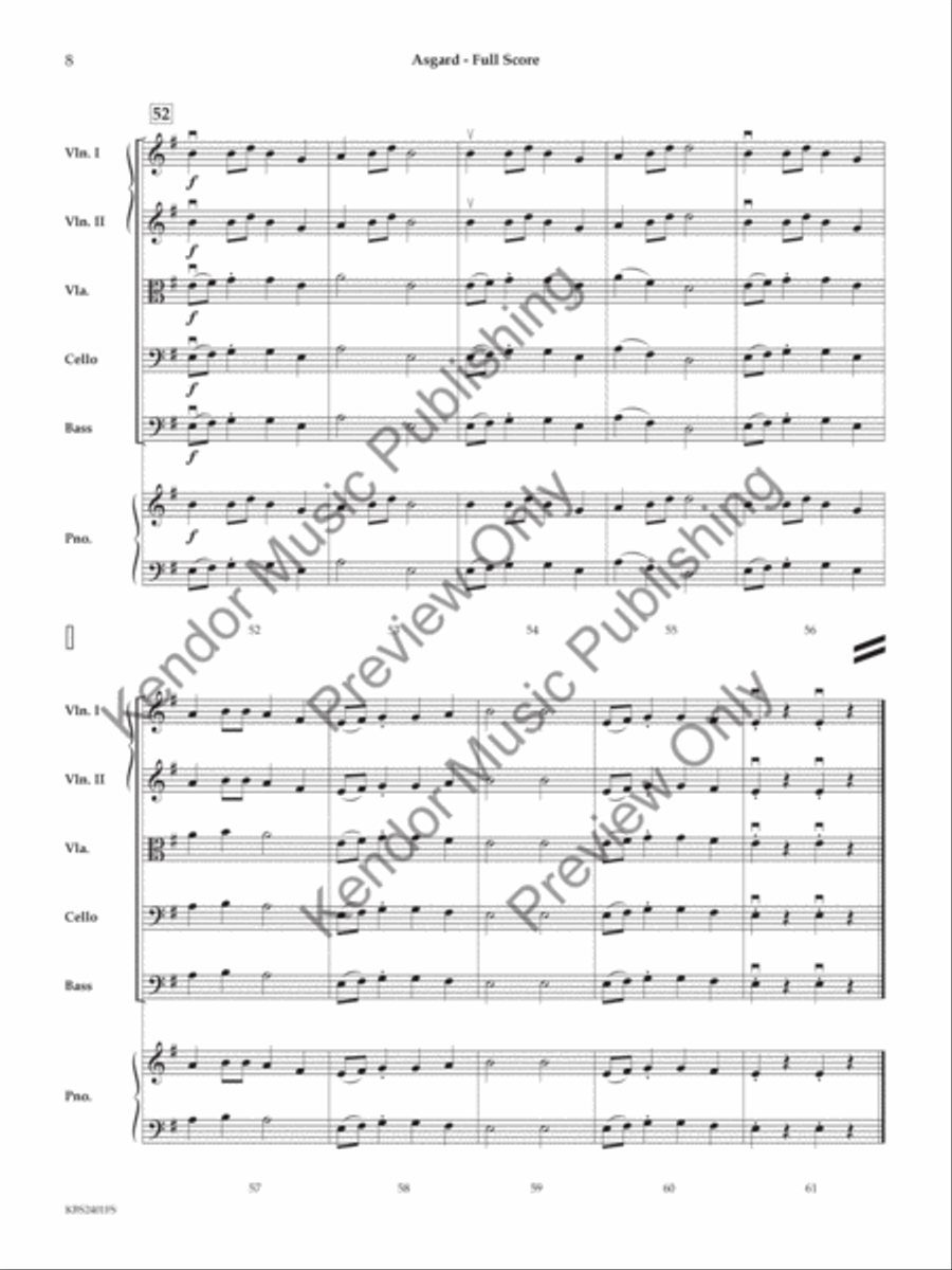 Asgard String Orchestra scores gallery preview page 9