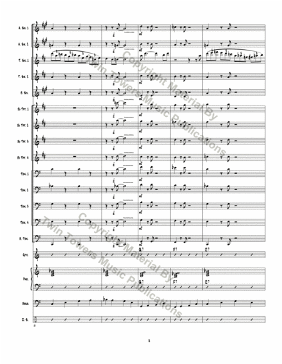Super 20 Stomp Super 20 Stomp Jazz Ensemble scores gallery preview page 9