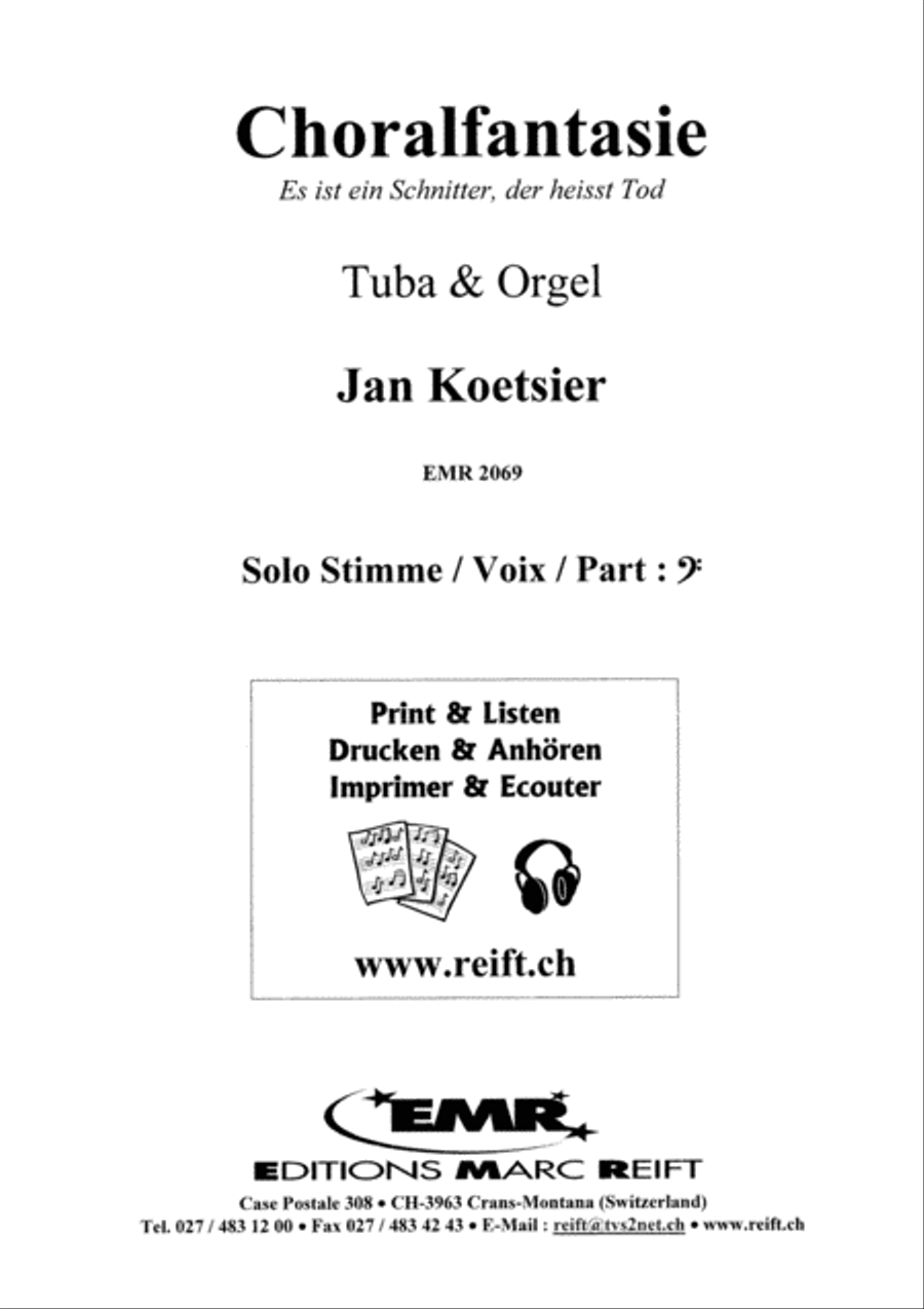 Choralfantasie Tuba scores gallery preview page 11