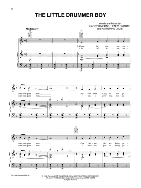 Top-Requested Christmas Sheet Music