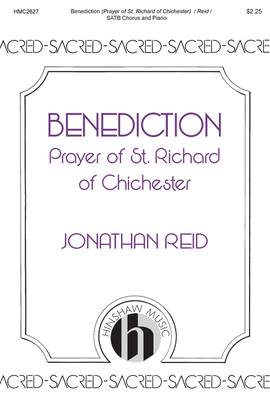 Book cover for Benediction (Prayer of St. Richard)