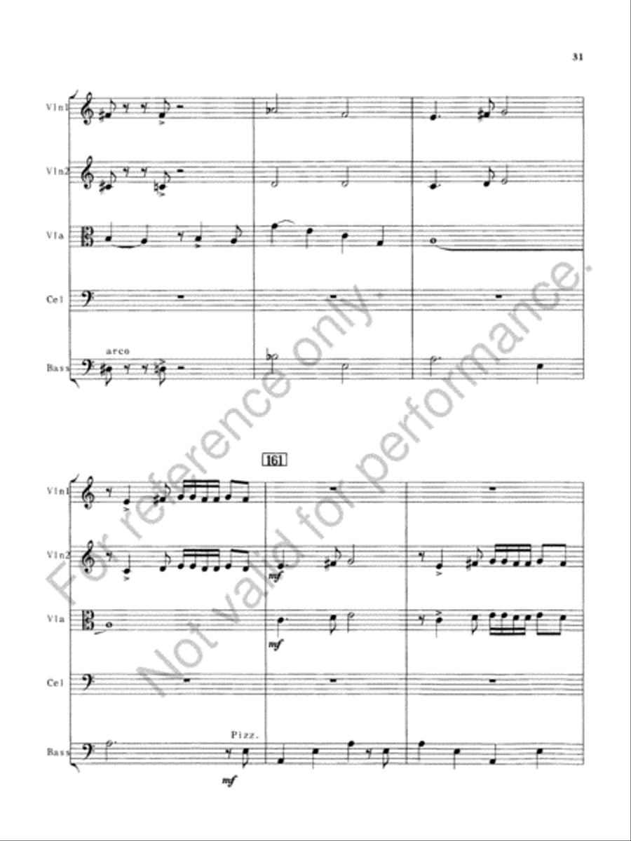 Our Creed Is Our Shield String Orchestra scores gallery preview page 33