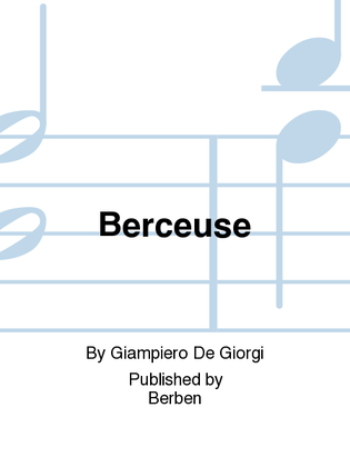Book cover for Berceuse