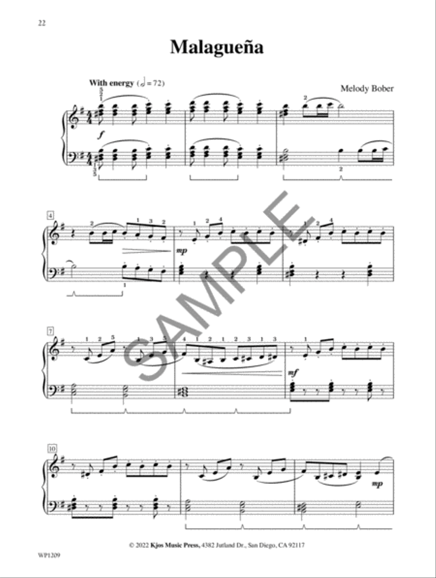 Contrasts in Style, Book Two Piano Solo scores gallery preview page 4