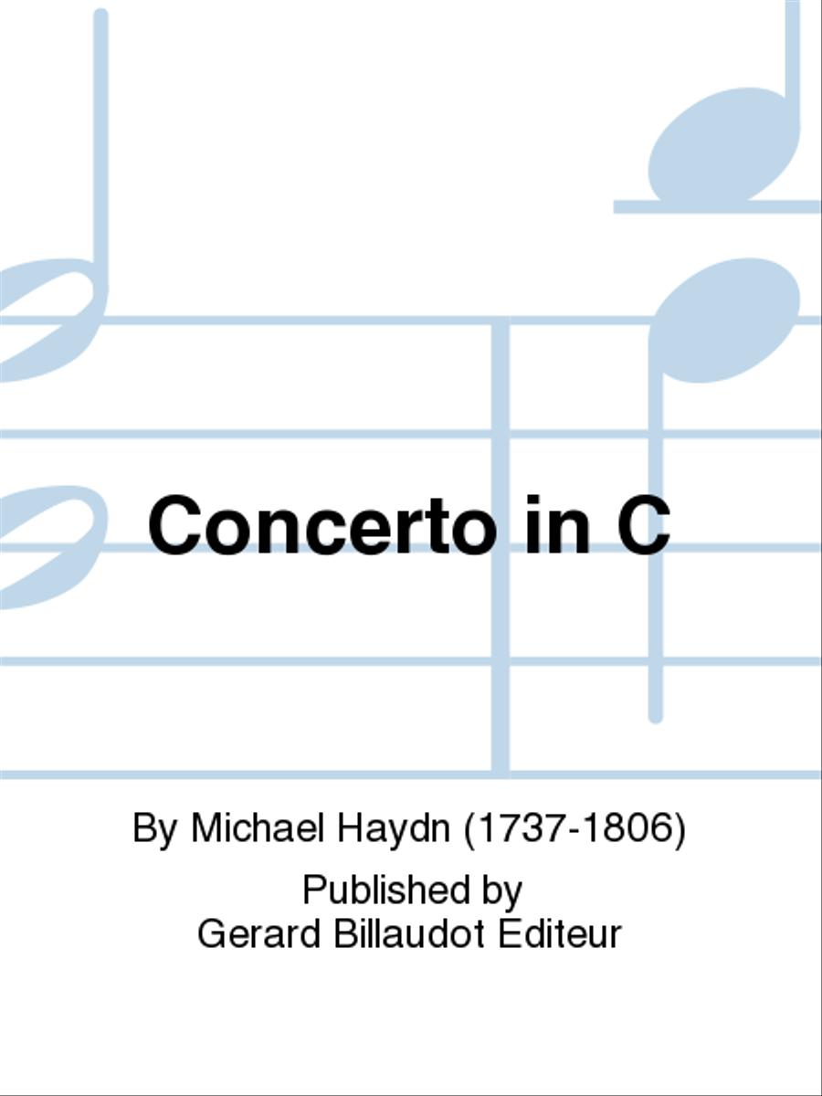 Concerto in C School and Community scores gallery preview page 1