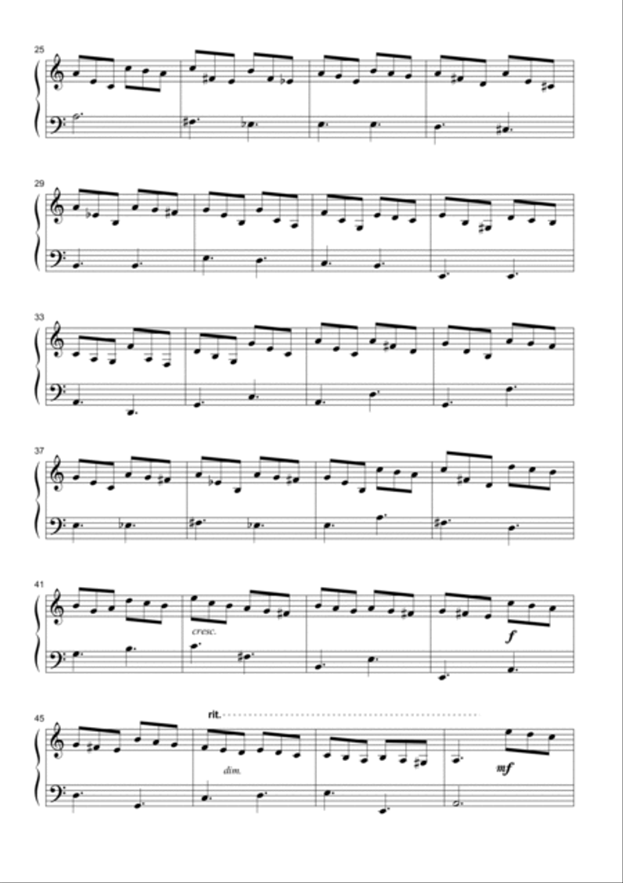 Samuel, Stolpersteine Variations Piano Solo scores gallery preview page 2