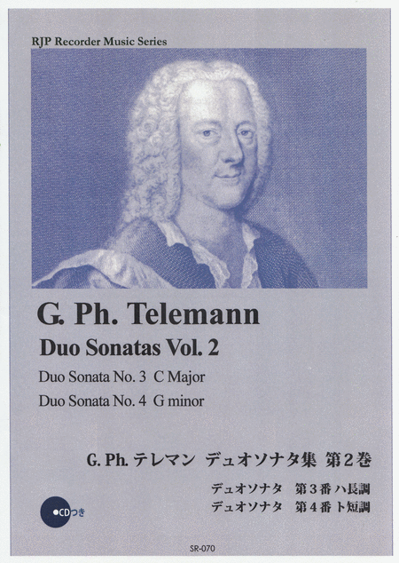Georg Philipp Telemann : Duo Sonatas Vol. 2 