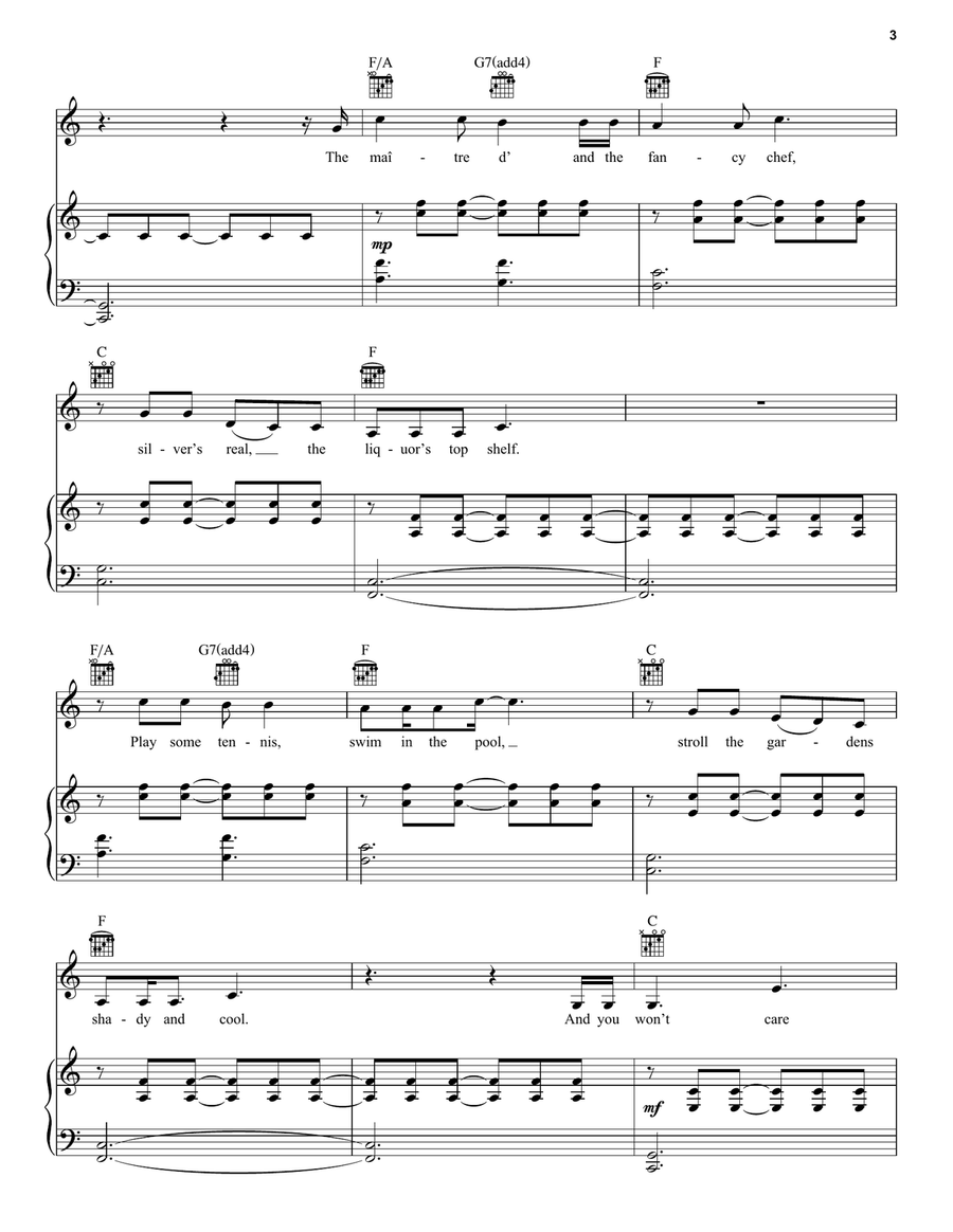 Grand Hotel Voice scores gallery preview page 3
