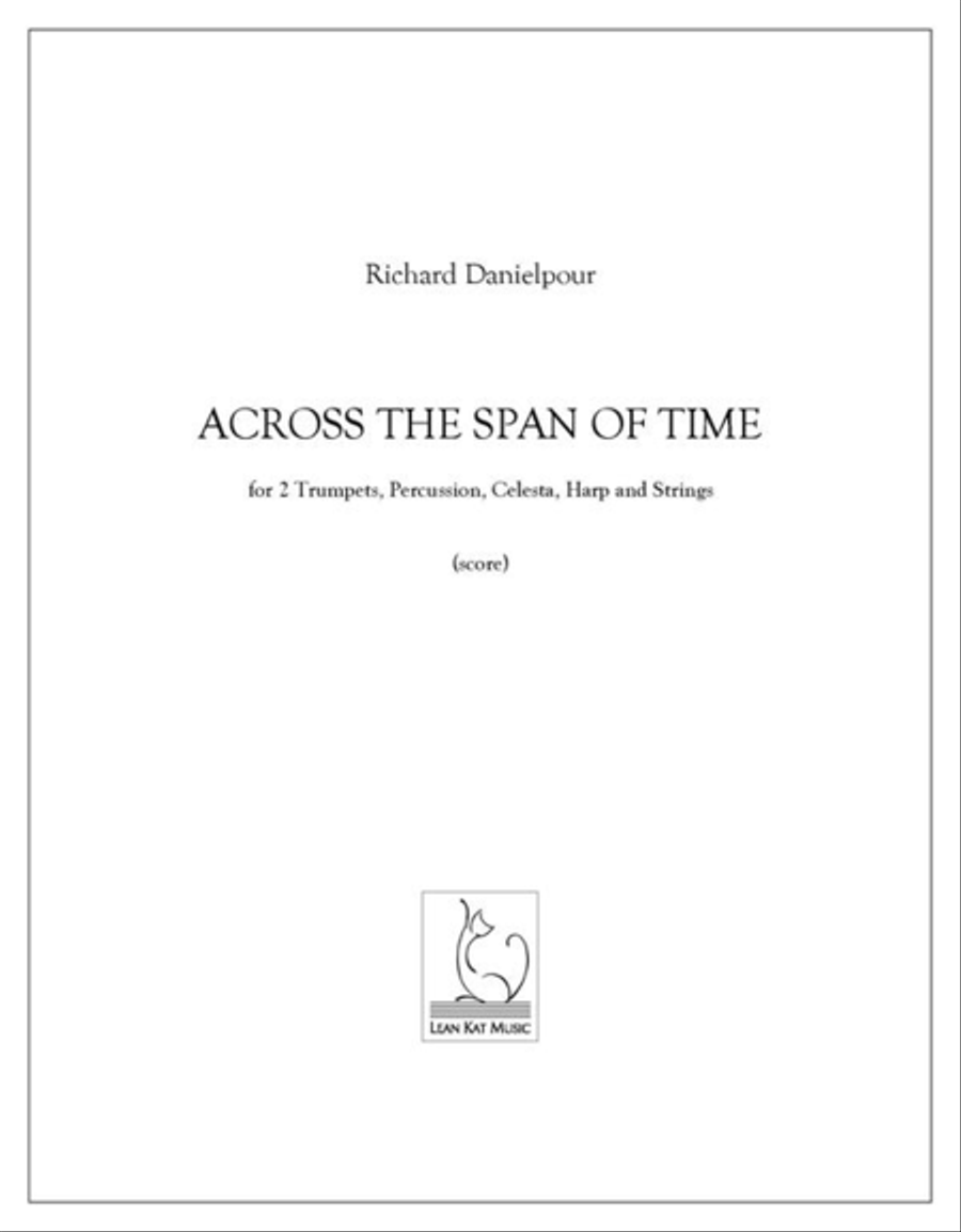Across the Span of Time Trumpet scores gallery preview page 1