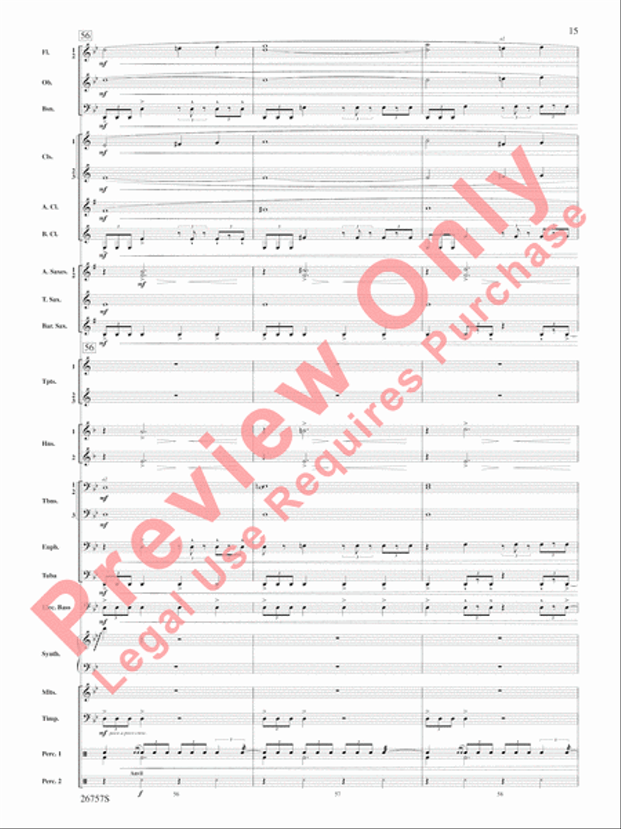 Video Games Live -- Part 1 Concert Band scores gallery preview page 16