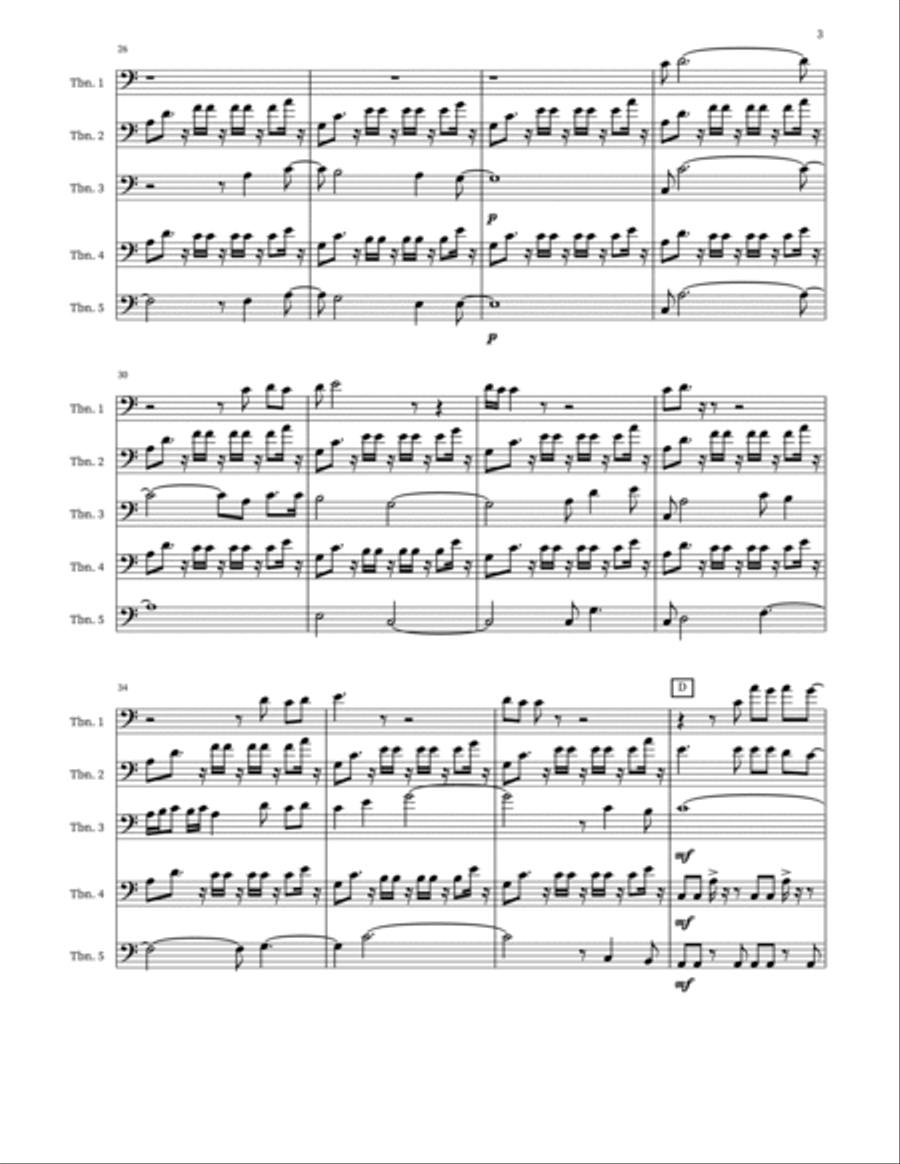 These Eyes Chamber Music scores gallery preview page 3