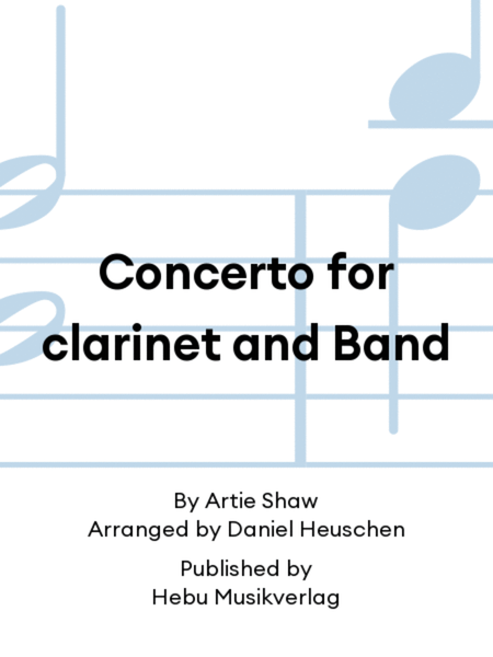 Concerto for clarinet and Band