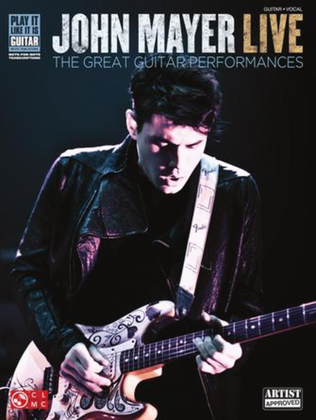 Book cover for John Mayer Live