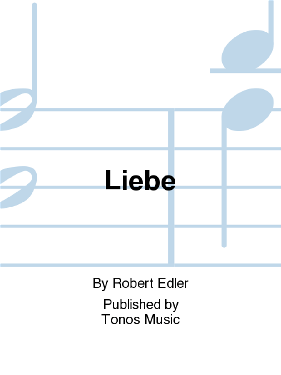 Liebe Liebe TTBB scores gallery preview page 1