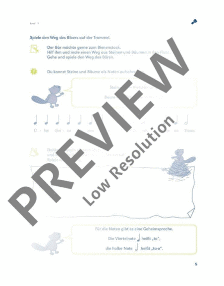 Jedem Kind ein Instrument School and Community scores gallery preview page 6