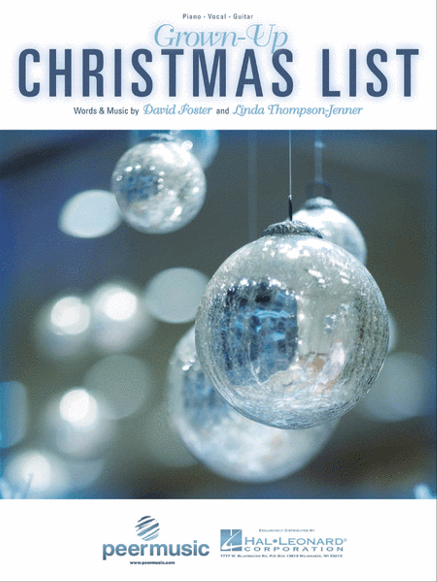 Grown-Up Christmas List