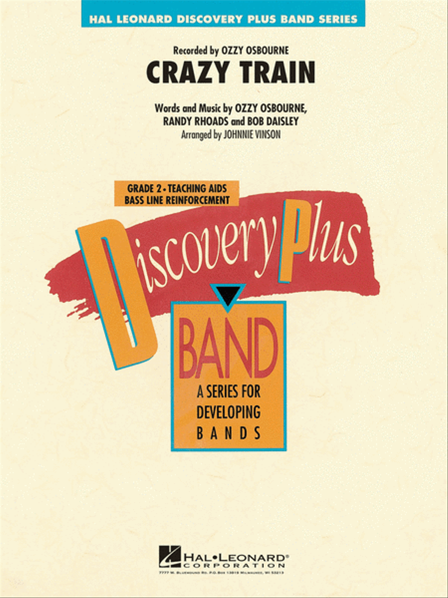 Crazy Train Concert Band scores gallery preview page 1