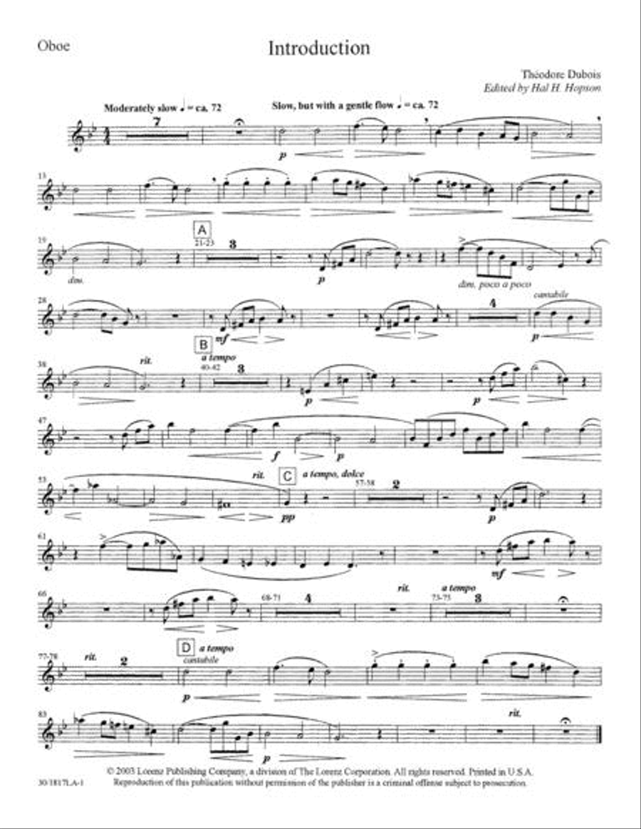 The Seven Last Words of Christ - Oboe Choir scores gallery preview page 2