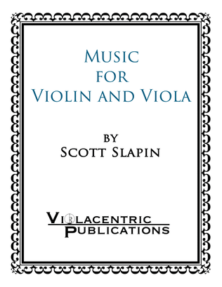 Book cover for Music for Violin and Viola