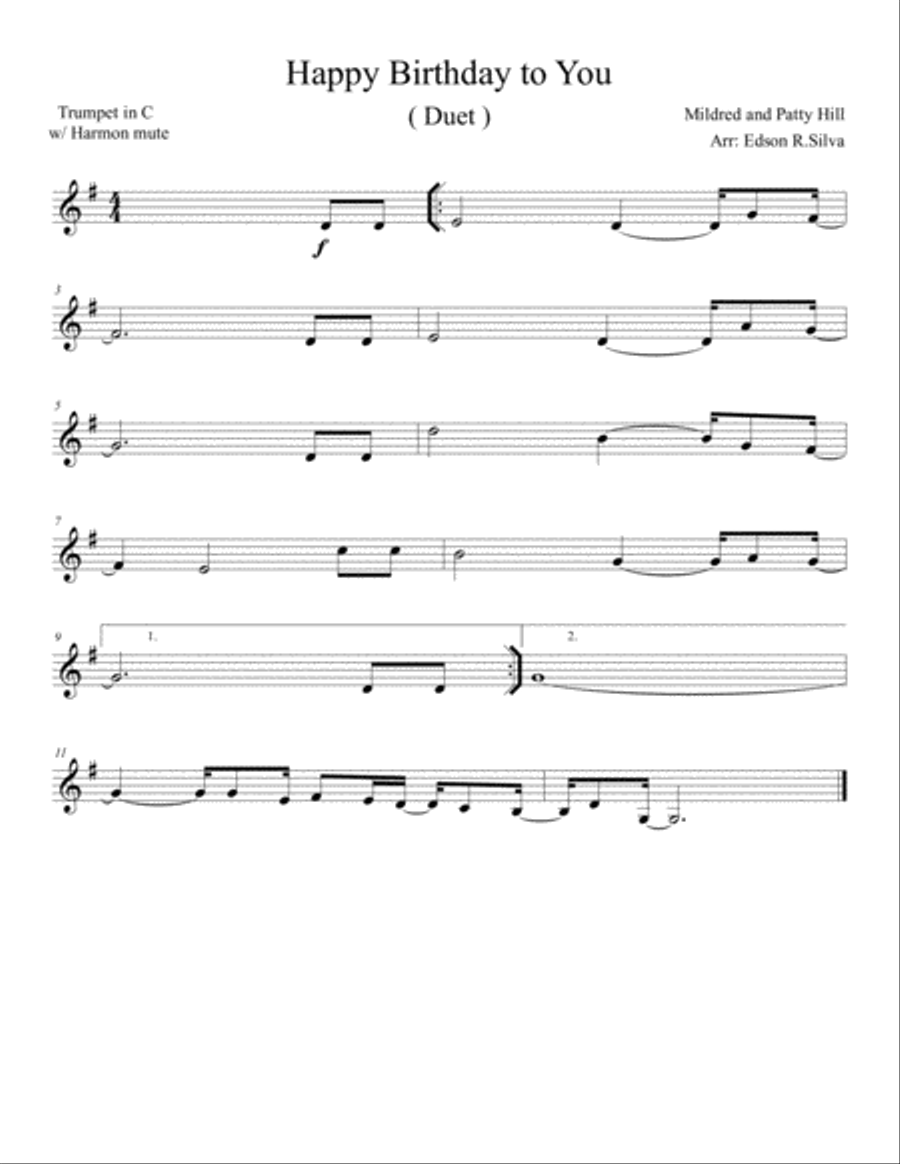 Feliz Navidad And Happy New Year, Too! Trumpet Solo scores gallery preview page 3
