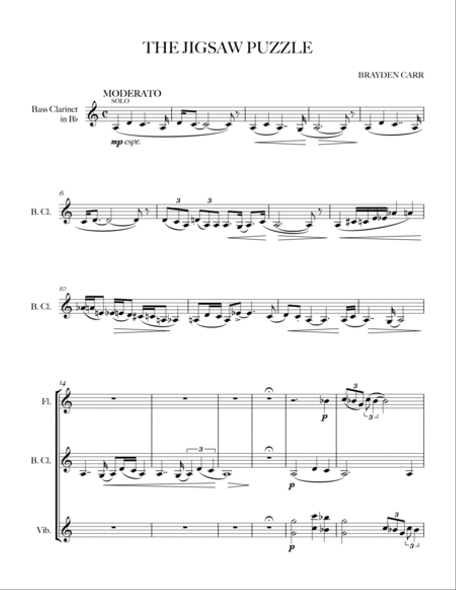 The Jigsaw Puzzle The Jigsaw Puzzle Small Ensemble scores gallery preview page 2