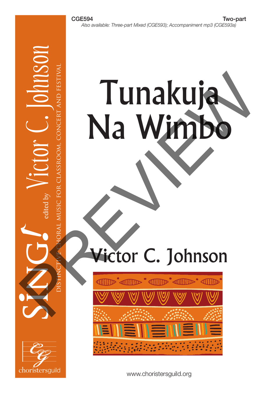 Tunakuja na Wimbo (Two-part) 2-Part scores gallery preview page 2