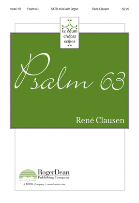 Book cover for Psalm 63