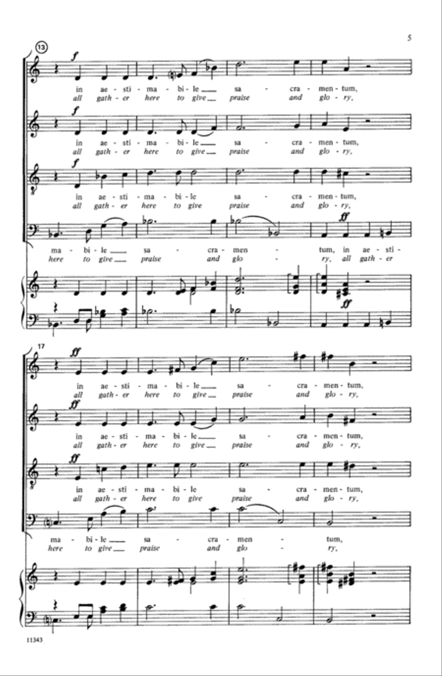 Locus Iste Choir scores gallery preview page 3