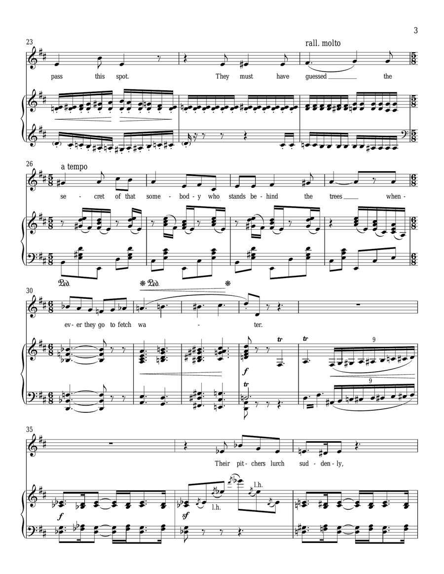 At The Well At The Well Low Voice scores gallery preview page 3