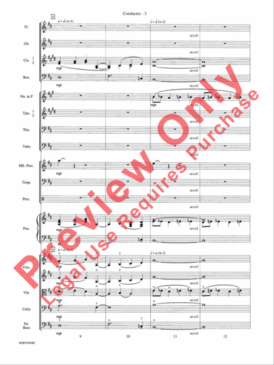 Rhapsody In Blue Full Orchestra scores gallery preview page 6