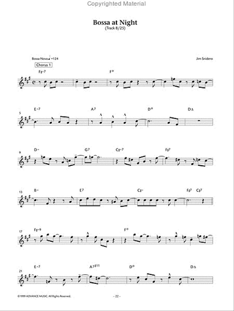 Easy Jazz Conception Alto Saxophone Alto Saxophone scores gallery preview page 9