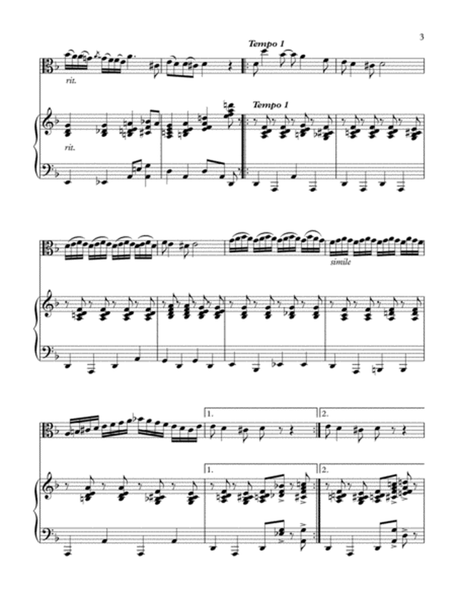 "Czardas" for Viola and Piano image number null