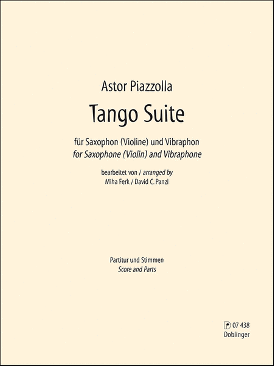 Book cover for Tango Suite