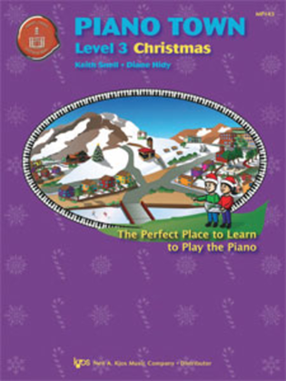 Book cover for Piano Town, Christmas - Level 3