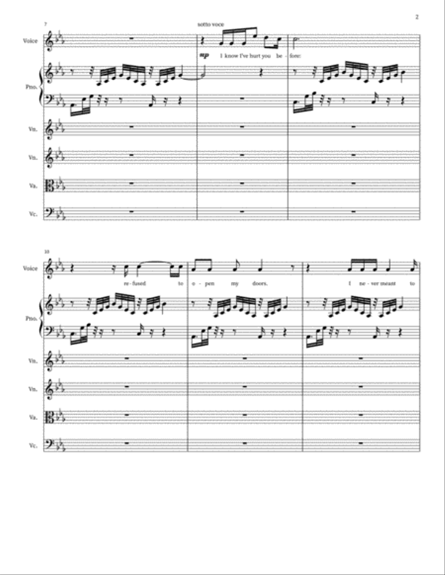 Scorpio: Older Now Chamber Orchestra scores gallery preview page 2