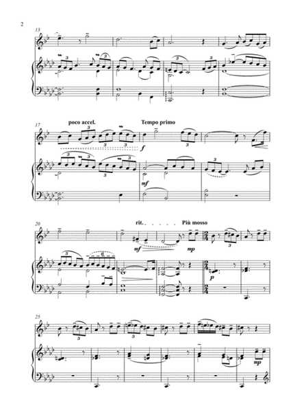 Bloch - PRAYER - clarinet (Bb) and piano image number null