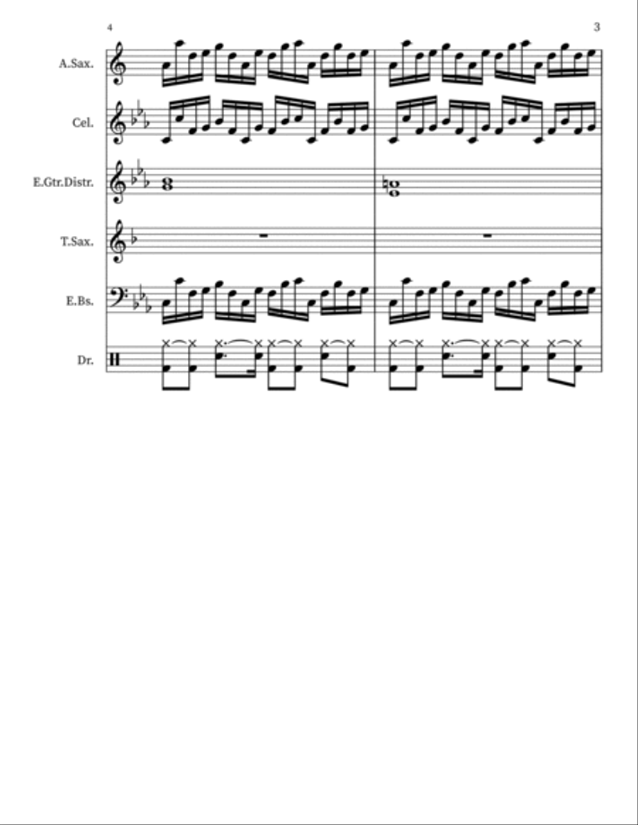 Chill Penguin Stage Small Ensemble scores gallery preview page 3