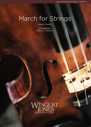 Book cover for March for Strings