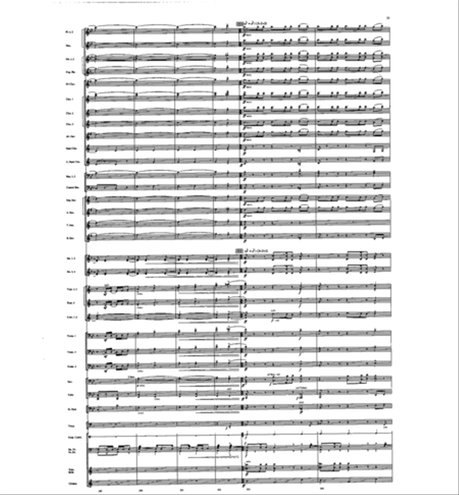 Millennium III Millennium III Concert Band scores gallery preview page 34