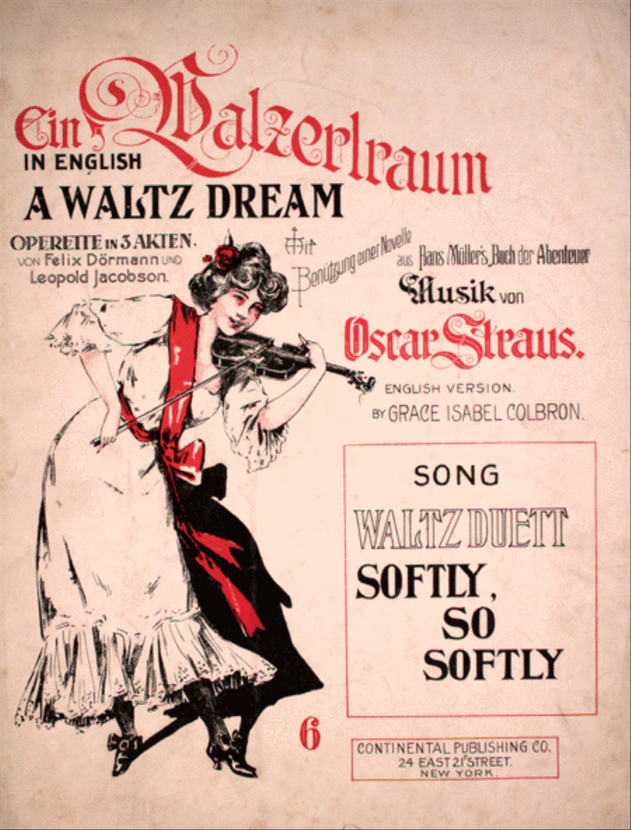Waltz Duett. Softly, So Softly Voice scores gallery preview page 1