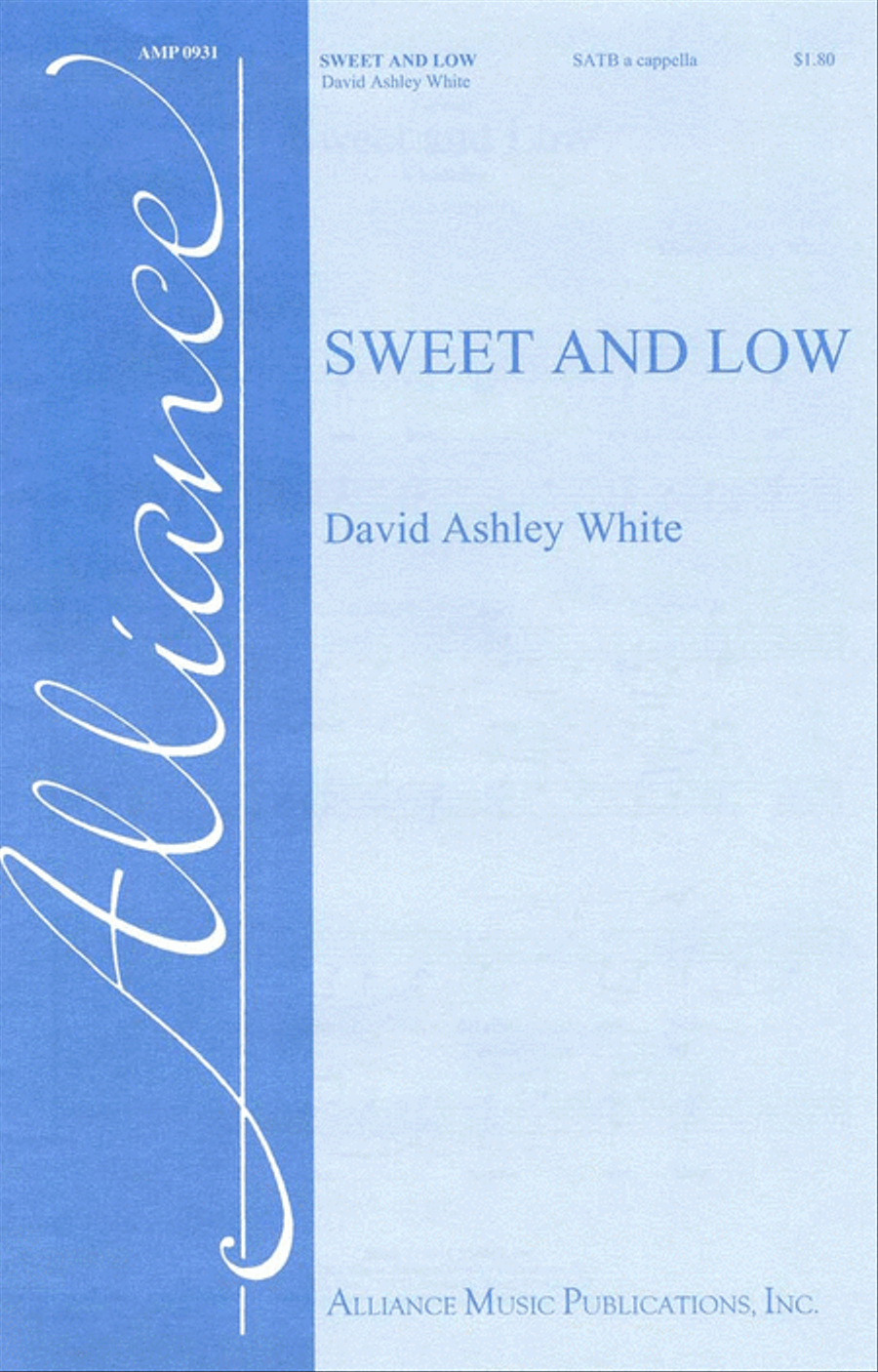 Sweet and Low 4-Part scores gallery preview page 1