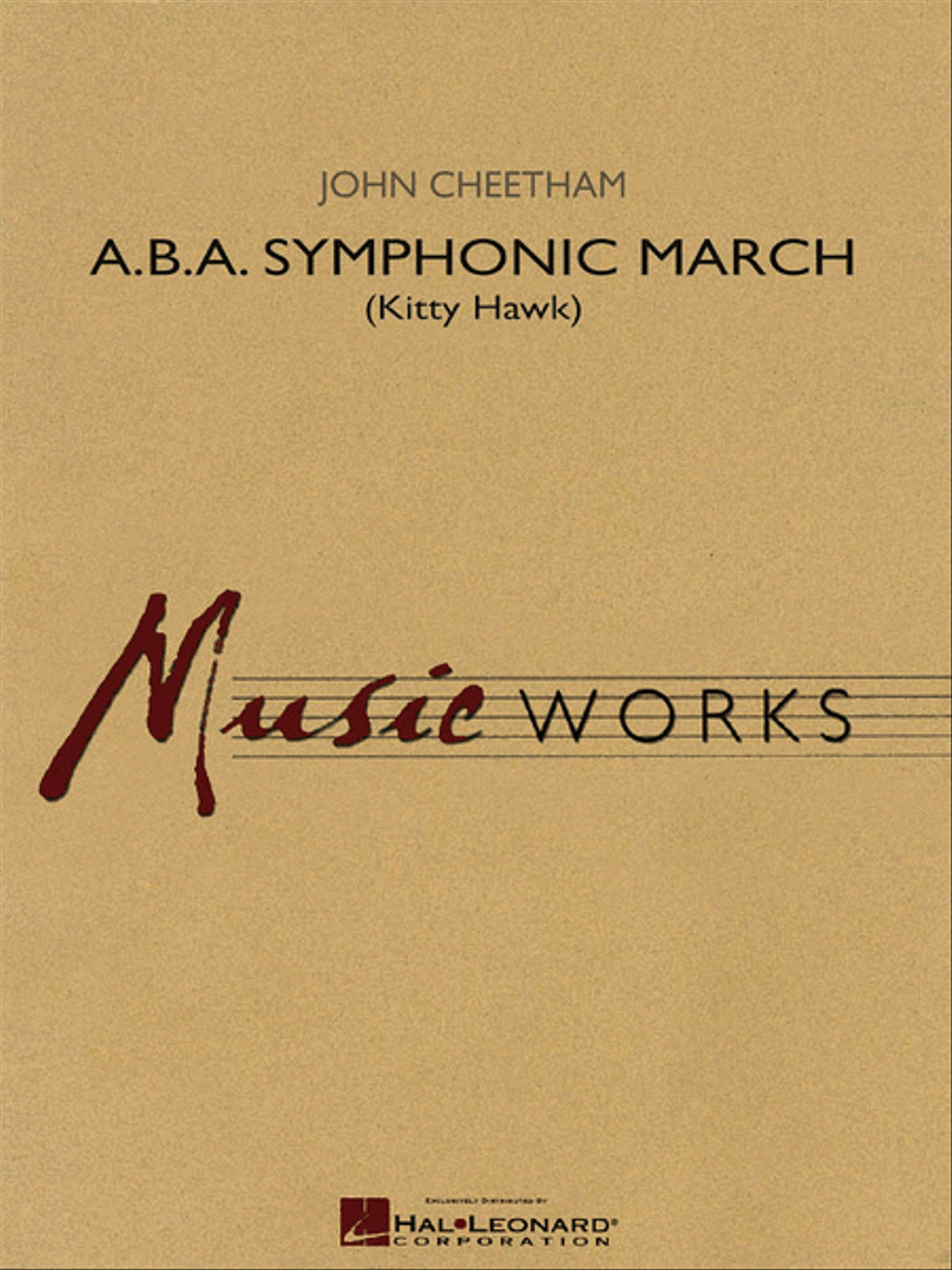 A.B.A. Symphonic March Concert Band scores gallery preview page 1